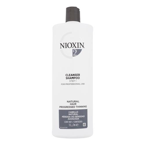Nioxin System 2 Cleanser 1000 ml šampón pre ženy