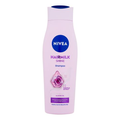 Nivea Hairmilk Shine 250 ml šampón pre lesk vlasov pre ženy