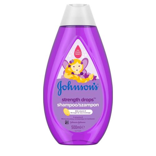 Johnson´s Strength Drops Kids Shampoo 500 ml posilňujúci šampón pre deti