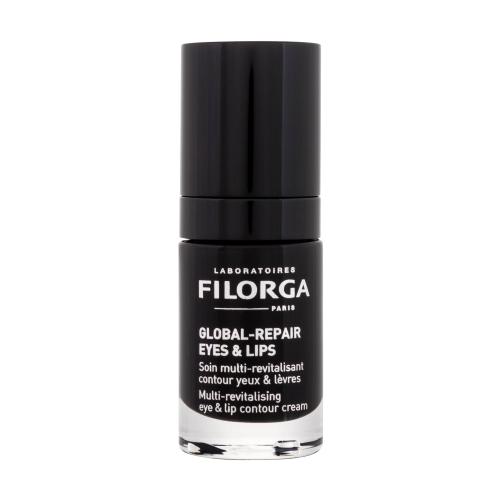 Filorga Global-Repair Eyes  Lips Multi-Revitalising Contour Cream 15 ml omladzujúci krém na okolie očí a pier tester pre ženy
