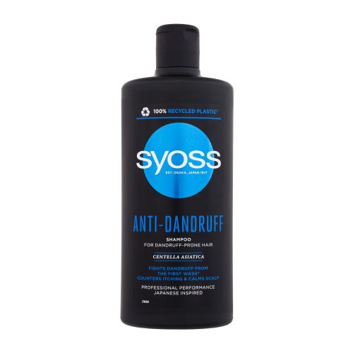 Syoss Anti-Dandruff Shampoo 440 ml šampón proti lupinám pre ženy