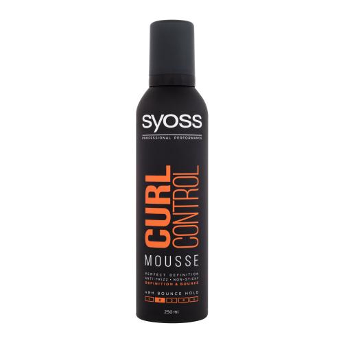 Syoss Curl Control Mousse 250 ml penové tužidlo na vlnité a kučeravé vlasy pre ženy