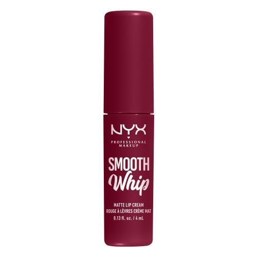 NYX Professional Makeup Smooth Whip Matte Lip Cream 4 ml rúž s našľahanou textúrou na dokonalé vyhladenie pier pre ženy 15 Chocolate Mousse