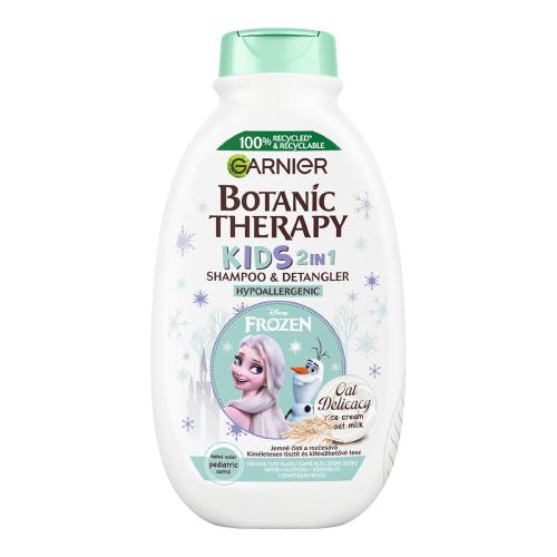 Garnier Botanic Therapy Kids Frozen Shampoo  Detangler 400 ml šampón 2v1 s vôňou ryžového krému a ovseného mlieka pre deti