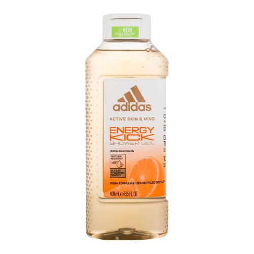 Adidas Energy Kick 400 ml energizujúci sprchovací gél pre ženy