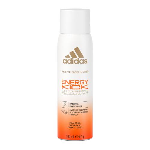Adidas Energy Kick 100 ml dezodorant s energizujúcou vôňou mandarínky pre ženy