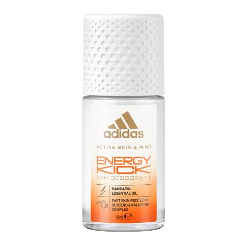 Adidas Energy Kick 50 ml dezodorant s energizujúcou vôňou mandarínky pre ženy