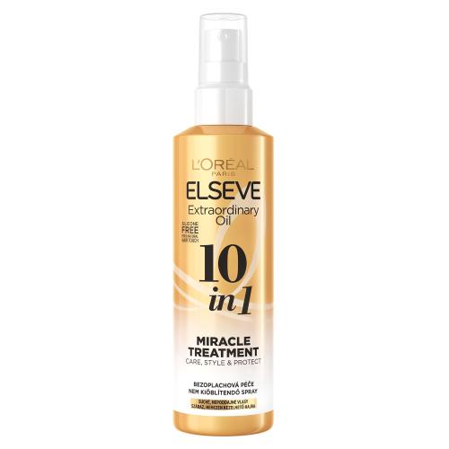 LOréal Paris Elseve Extraordinary Oil 10in1 Miracle Treatment 150 ml ošetrujúci a skrášľujúci olej na vlasy pre ženy