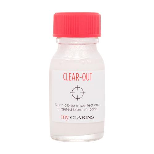 Clarins Clear-Out Targeted Blemish Lotion 13 ml dvojzložková lokálna starostlivosť proti akné pre ženy