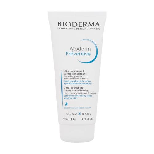 BIODERMA Atoderm Prévintive 200 ml vyživujúci a ochranný krém na suchú, citlivú a atopickú pokožku unisex