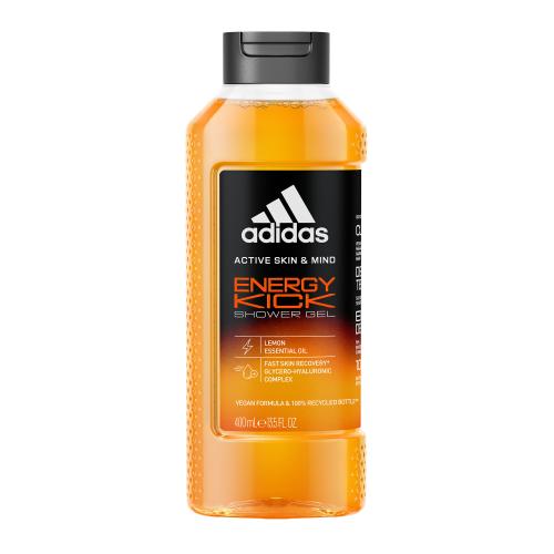 Adidas Energy Kick 400 ml energizujúci sprchovací gél pre mužov