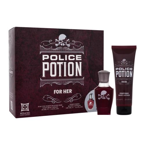 Police Potion darčeková kazeta pre ženy parfumovaná voda 30 ml  telové mlieko 100 ml