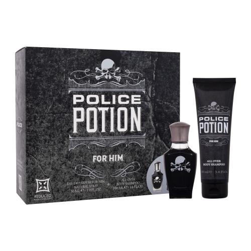 Police Potion darčeková kazeta pre mužov parfumovaná voda 30 ml  sprchovací gél 100 ml