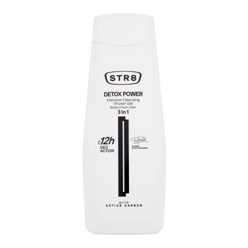 STR8 Detox Power Intensive Cleansing Shower Gel 400 ml hĺbkovo čistiaci sprchovací gél pre mužov