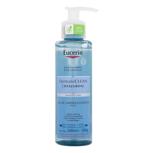 Eucerin DermatoClean Hyaluron Cleansing Gel 200 ml hydratačný čistiaci pleťový gél pre ženy