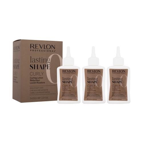 Revlon Professional Lasting Shape Curly Curling Lotion Resistant Hair 0 3x100 ml trvalá ondulácia pre odolné vlasy pre ženy