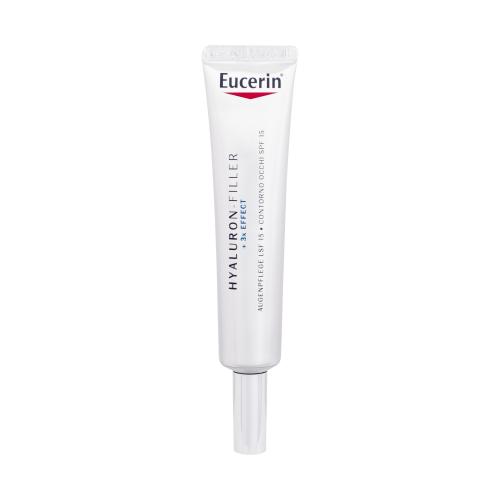 Eucerin Hyaluron-Filler  3x Effect Eye Care SPF15 15 ml omladzujúci a ochranný očný krém pre ženy