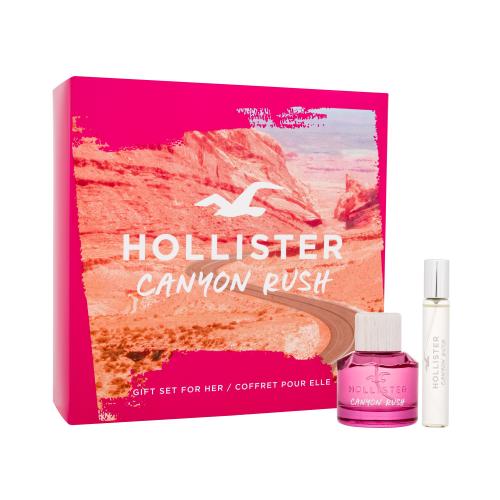 Hollister Canyon Rush darčeková kazeta pre ženy parfumovaná voda 50 ml  parfumovaná voda 15 ml