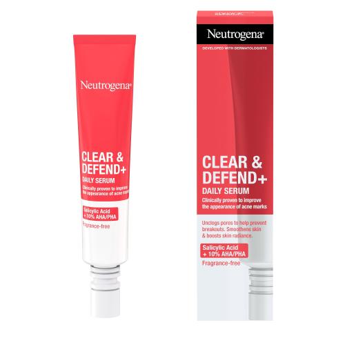 Neutrogena Clear  Defend Daily Serum 30 ml sérum proti akné unisex