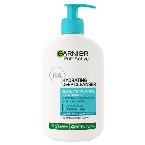 Garnier Pure Active Hydrating Deep Cleanser 250 ml hydratačný čistiaci gél proti nedokonalostiam unisex