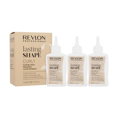 Revlon Professional Lasting Shape Curly Curling Lotion Sensitised Hair 2 3x100 ml trvalá ondulácia pre citlivé vlasy pre ženy