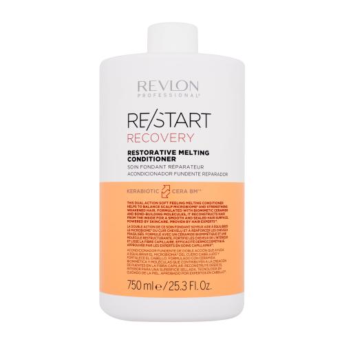 Revlon Professional ReStart Recovery Restorative Melting Conditioner 750 ml obnovujúci kondicionér na poškodené vlasy pre ženy