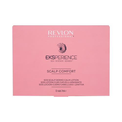 Revlon Professional Eksperience Scalp Comfort SOS Dermo Calm Lotion 12x7 ml upokojujúca kúra pre citlivú a podráždenú pokožku hlavy pre ženy