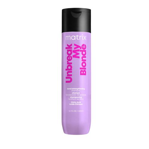 Matrix Unbreak My Blonde Bond Strengthening Shampoo 300 ml posilňujúci šampón na poškodené vlasy pre ženy