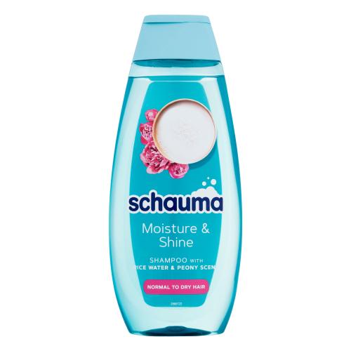 Schwarzkopf Schauma Moisture  Shine Shampoo 400 ml hydratačný šampón na normálne až suché vlasy pre ženy