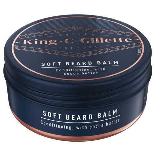 Gillette King C. Soft Beard Balm 100 ml zmäkčujúci balzam na bradu pre mužov