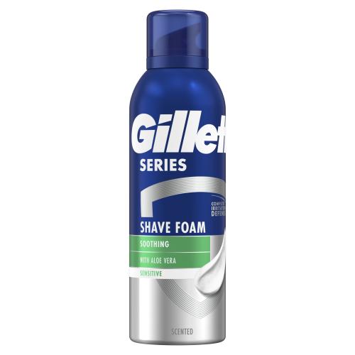 Gillette Series Sensitive 200 ml pena na holenie pre citlivú pokožku pre mužov
