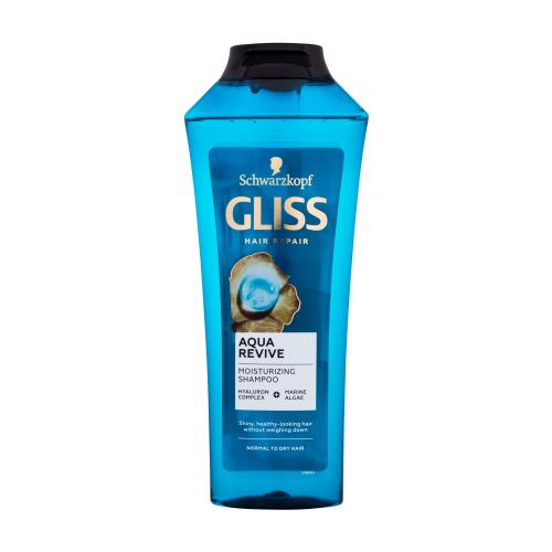 Schwarzkopf Gliss Aqua Revive Moisturizing Shampoo 400 ml hydratačný šampón na normálne až suché vlasy pre ženy