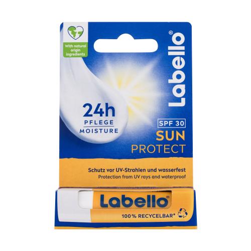 Labello Sun Protect 24h Moisture Lip Balm SPF30 4,8 g vodoodolný balzam na hydratáciu a ochranu pier pred slnkom unisex