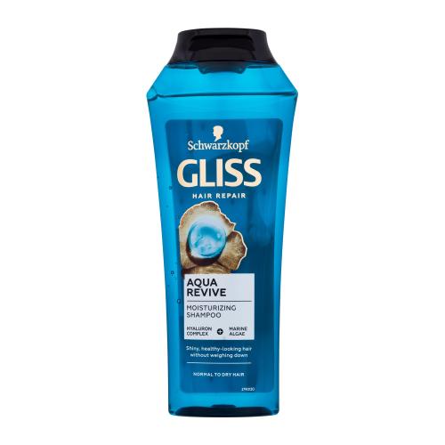 Schwarzkopf Gliss Aqua Revive Moisturizing Shampoo 250 ml hydratačný šampón na normálne až suché vlasy pre ženy