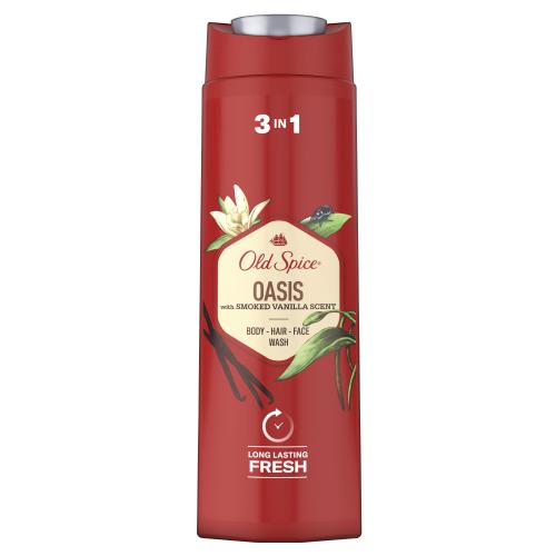 Old Spice Oasis 400 ml sprchový gél na telo, vlasy a tvár pre mužov
