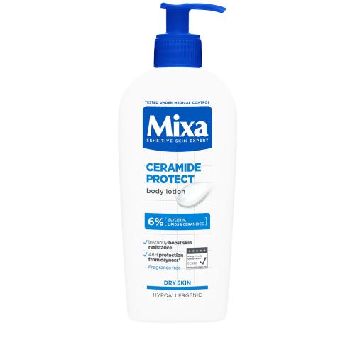 Mixa Ceramide Protect Body Lotion 400 ml ochranné a hydratačné telové mlieko na suchú pokožku pre ženy