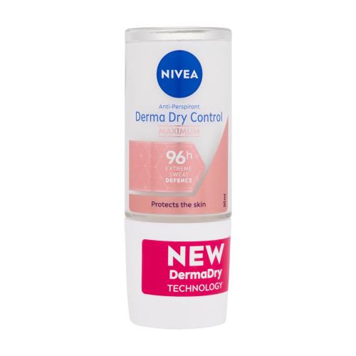 Nivea Derma Dry Control 50 ml antiperspirant proti silnému poteniu pre ženy