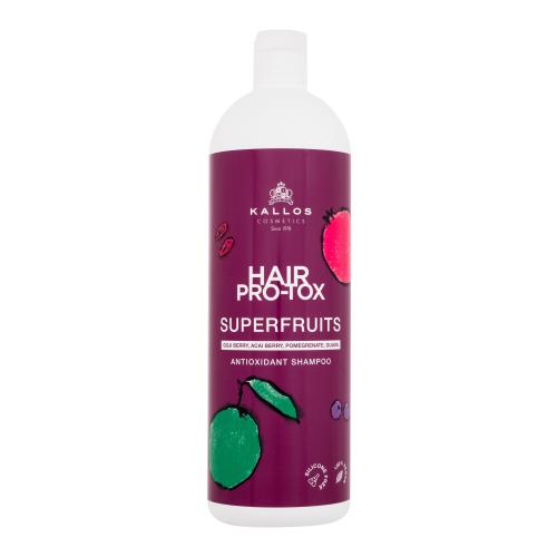 Kallos Cosmetics Hair Pro-Tox Superfruits Antioxidant Shampoo 1000 ml jemný čistiaci a posilňujúci šampón pre ženy