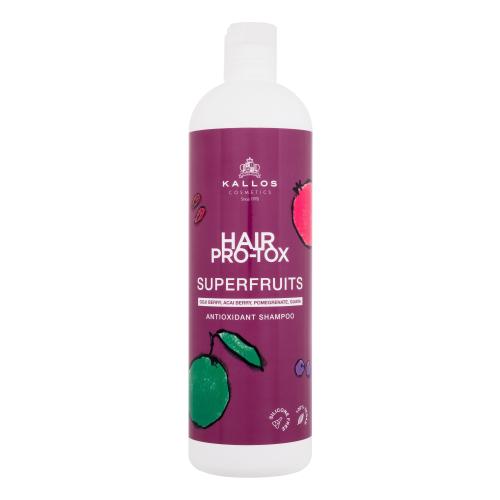 Kallos Cosmetics Hair Pro-Tox Superfruits Antioxidant Shampoo 500 ml jemný čistiaci a posilňujúci šampón pre ženy