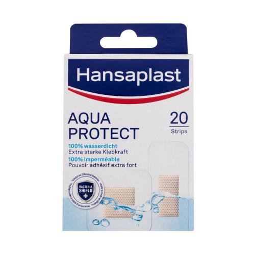 Hansaplast Aqua Protect Plaster vodoodolné náplasti unisex 20 ks náplastí