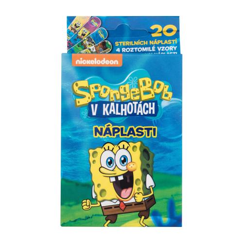 Nickelodeon SpongeBob Plaster náplasť pre deti 20 ks náplastí