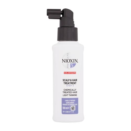 Nioxin System 5 Scalp  Hair Treatment 100 ml bezoplachová starostlivosť na chemicky ošetrené rednúce vlasy pre ženy