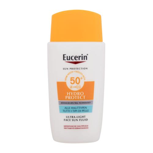 Eucerin Sun Hydro Protect Ultra-Light Face Sun Fluid SPF50 50 ml hydratačné opaľovacie fluidum pre ženy