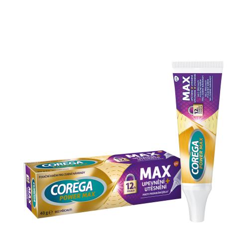 Corega Power Max Fixing  Sealing 40 g fixačný krém pre pevné a tesné nosenie zubnej náhrady unisex
