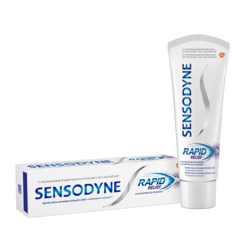 Sensodyne Rapid Relief 75 ml zubná pasta pre rýchlu úľavu od bolesti citlivých zubov unisex