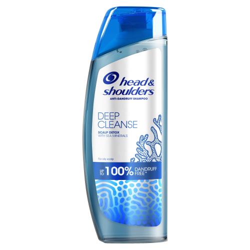Head  Shoulders Deep Cleanse Scalp Detox Anti-Dandruff Shampoo 300 ml hĺbkovo čistiaci šampón proti mastnote a lupinám unisex