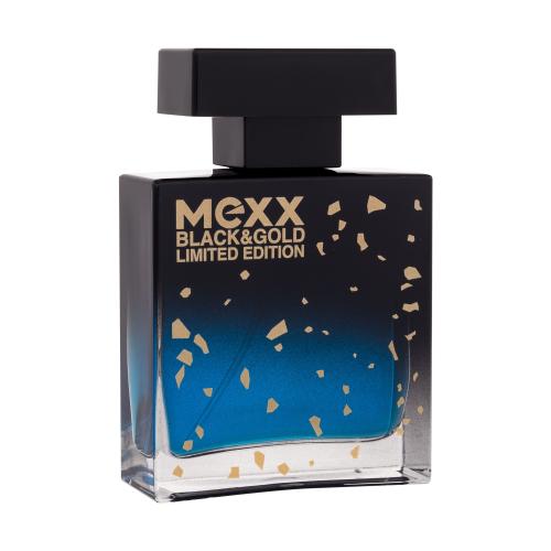 Mexx Black  Gold Limited Edition 50 ml toaletná voda pre mužov