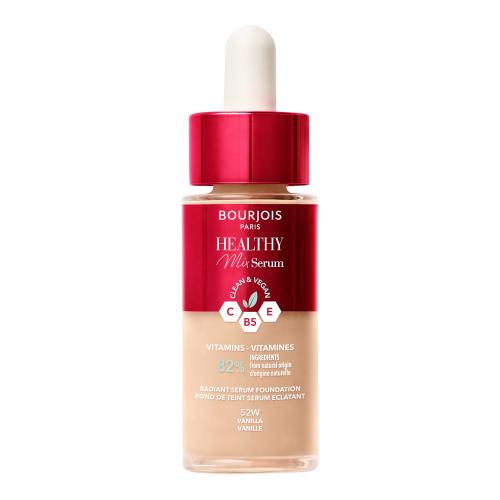 BOURJOIS Paris Healthy Mix Clean  Vegan Serum Foundation 30 ml rozjasňujúci tekutý make-up pre ženy 52W Vanilla
