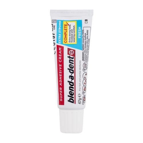 Blend-a-dent Extra Strong Fresh Super Adhesive Cream 47 g svieži fixačný krém na zubnú náhradu unisex