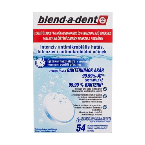 Blend-a-dent Long-Lasting Freshness Cleansing Tablets 54 ks čistiace tablety na zubné náhrady a strojček unisex